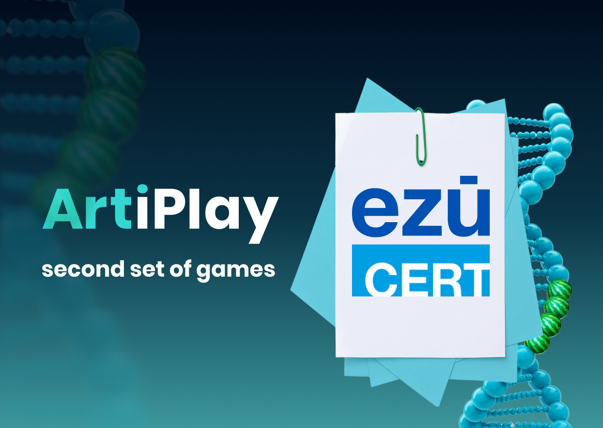Second set of ArtiPlay games successfully certified!